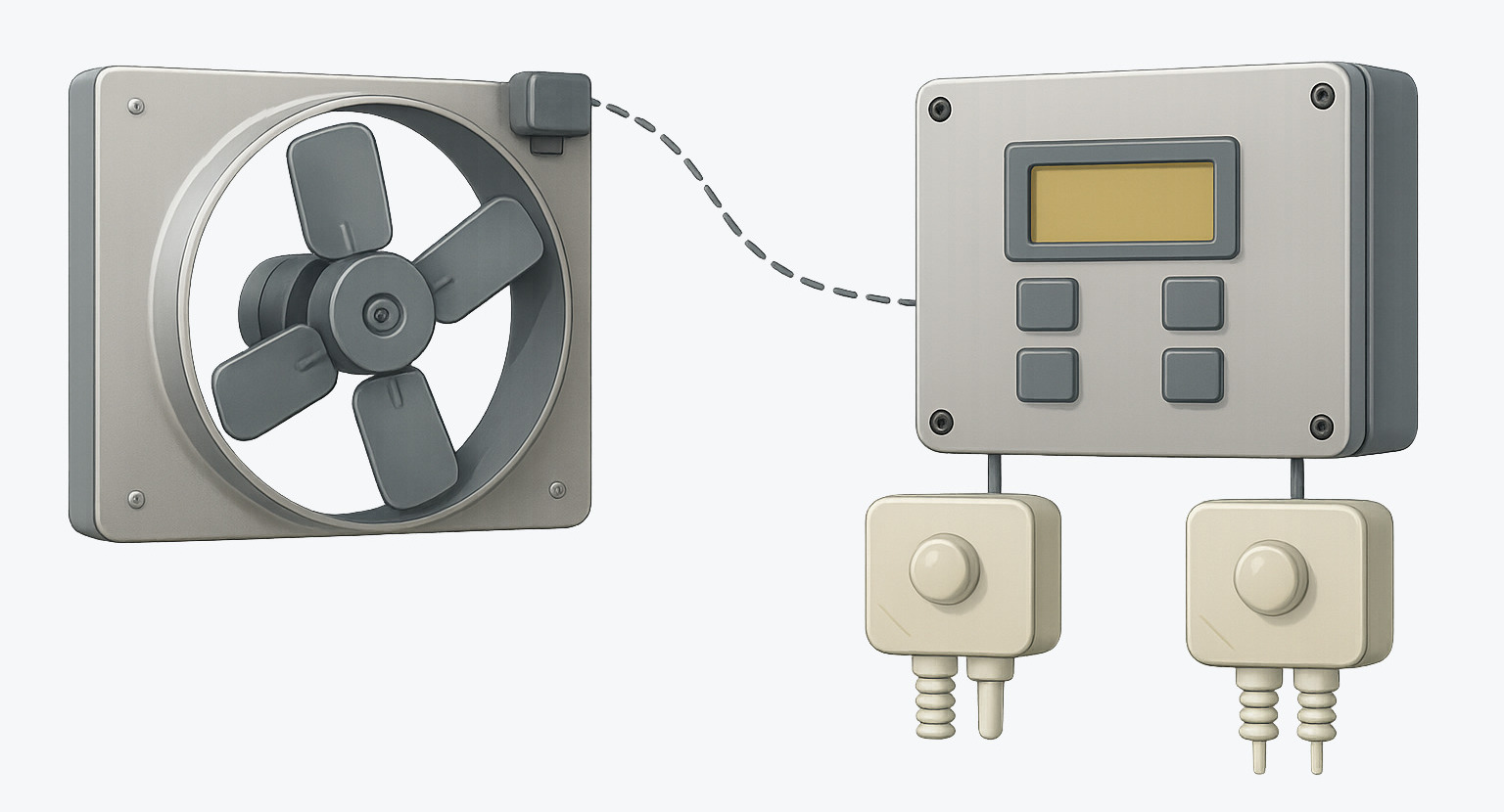 Автоматическая вентиляция на свинокомплексе